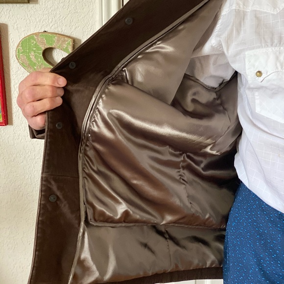 Men’s Wilson leather jacket with thinsulate lining - Picture 3 of 5